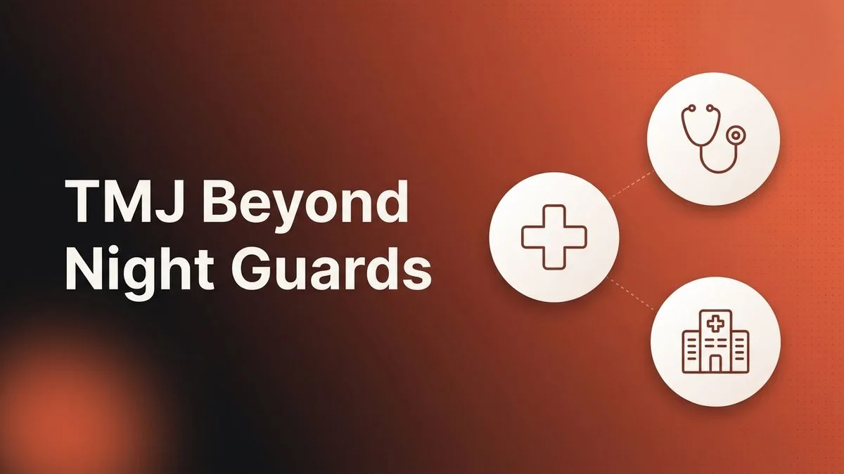 TMJ Jaw Clicking & Pain: Beyond Night Guards in Chennai